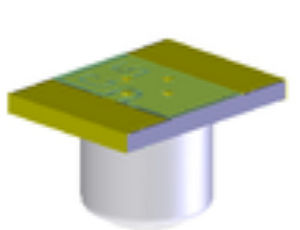 LED de infrarrojos / subminiatura / cuadrado / SMD
