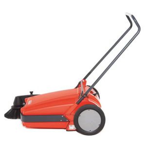 barredora con operador a pie / eléctrica de batería / compacta