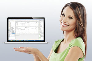 software de simulación / de programación / de ingeniería / configuración