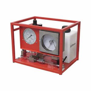 bomba para productos químicos / accionada por aire / de prueba de presión hidrostática