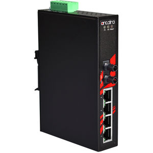 conmutador Ethernet no administrable / 5 puertos / en riel DIN / de pared