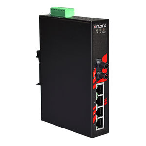 conmutador Ethernet no administrable / 5 puertos / en riel DIN / de pared