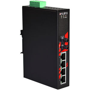conmutador Ethernet no administrable / 5 puertos / en riel DIN / de pared