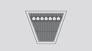 correa de transmisión trapezoidal / de caucho / sin mantenimiento