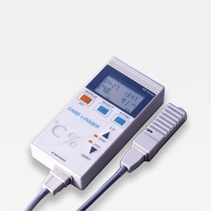 registrador de datos de temperatura / de humedad relativa / USB / con pantalla