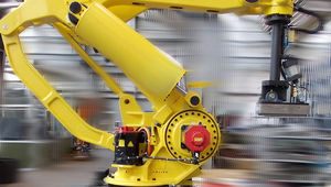 robot articulado / 4 ejes / industrial / para forjado