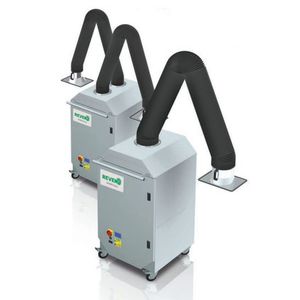 extractor de humo móvil / de soldadura / de ciclón / con brazo de extracción