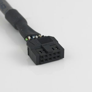 conector de datos / hembra / con cable / blindado