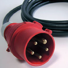 cable de alta tensión / en espiral / confeccionado / DIN