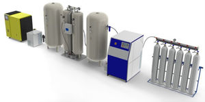 sistema de llenado de botellas / automático / de botellas de nitrógeno