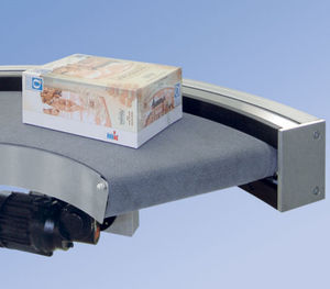 transportador de banda / horizontal / curvo