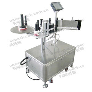 máquina de etiquetado automática / para aplicación en el lateral del producto