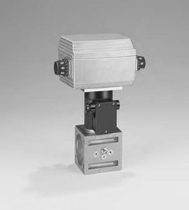 válvula accionada por solenoide / de control / para gas / para aire
