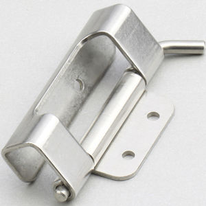 bisagra de acero inoxidable / para enroscar / 120°