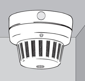 detector de incendios / de humo