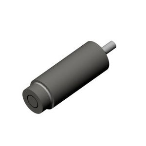 sensor de desplazamiento lineal / sin contacto / capacitivo / cilíndrico