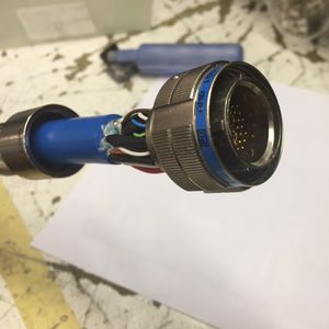 ensamblaje de cables de transmisión de datos / recto / multiconductores