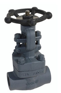 válvula de compuerta / manual / de control de caudal / de acero inoxidable