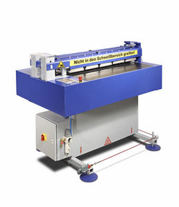 máquina de soldar a tope / automática / de plástico