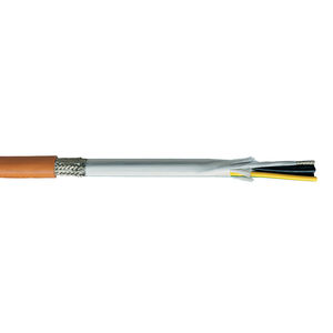 cable eléctrico de alimentación / aislado / antipropagación de fuego / resistente al aceite