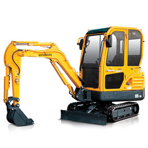 miniexcavadora / con orugas / diésel / para obra de construcción