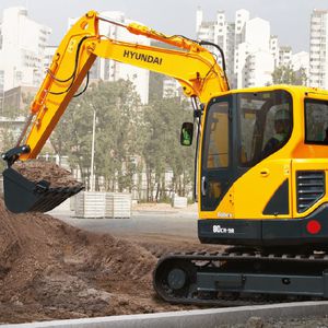 excavadora mediana / con orugas / Tier 3 / para obra de construcción