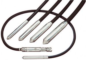 vibrador con accionamento eléctrico / para hormigón / portátil