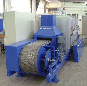 horno de cinta transportadora / tratamiento térmico / eléctrico / en atmósfera controlada