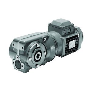 motorreductor eléctrico de ángulo recto / de tornillo sin fin / de engranaje helicoidal / compacto