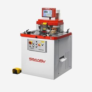 escantonadora de ángulo variable / hidráulica / CNC / punzonado