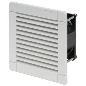 ventilador para armario eléctrico / axial / de evacuación / con filtro