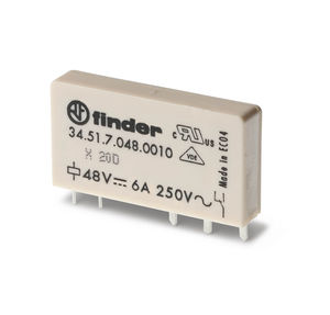 relé electromecánico 24 V CC / 12 V CC / 48 V CC / 5 V CC