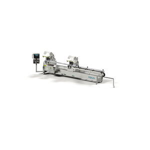 tronzadora doble cabezal para metales / para plástico / para madera / CNC