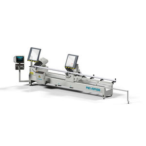 tronzadora doble cabezal para metales / para plástico / para madera / CNC