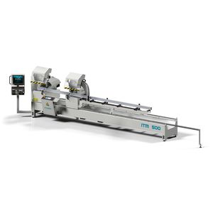 tronzadora doble cabezal para metales / para plástico / para madera / CNC
