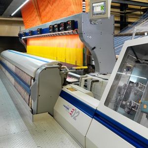 máquina de tejer de alfombras / con dos espadines tramadores