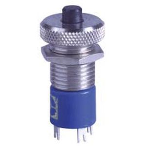 botón pulsador compacto / ultraminiatura / con fijación por cañón