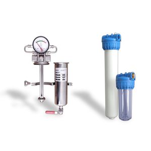 cárter de filtro de cartucho / para líquido / de acero inoxidable / de material plástico