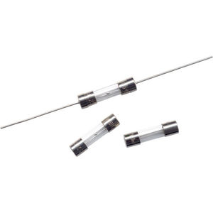 fusible cilíndrico / axial / de protección contra cortocircuitos / de vidrio