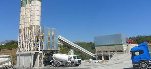 planta de hormigón estacionaria