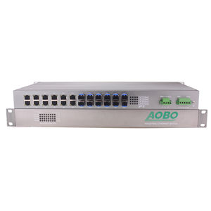 conmutador Ethernet administrable / 24 puertos / Gigabit Ethernet / de fibras ópticas