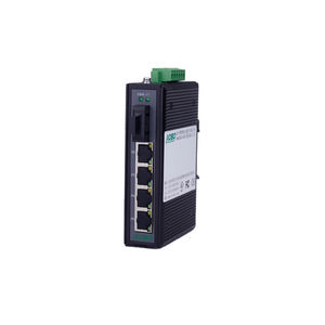 conmutador Ethernet no administrables / 10/100BaseT(X) / Gigabit Ethernet / para montaje sobre riel DIN