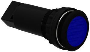 indicador luminoso de flash intermitente / LED / enchufable / redondo