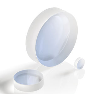 lente esférica / plano convexo / de vidrio BK7 / de visible