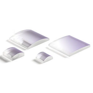 lente cilíndrica / plano convexo / de vidrio BK7 / de visible