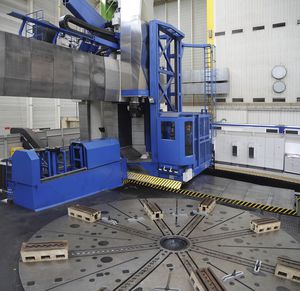 torno CNC / vertical / 5 ejes / 4 ejes