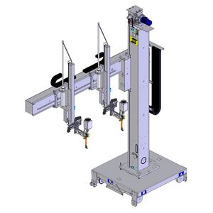 grúa pluma de columnas / de soldadura / modular