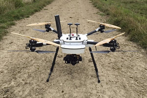 UAV de ocho rotores / para toma de fotografías aéreas / de inspección / de fibra de carbono