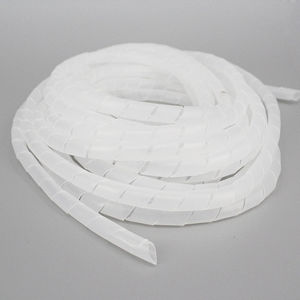 funda espiralada / para cables / de protección / de polietileno
