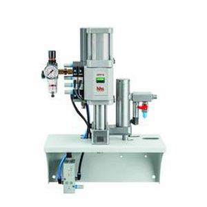 bomba para cola / neumática / de 2 pistones / con control electrónico